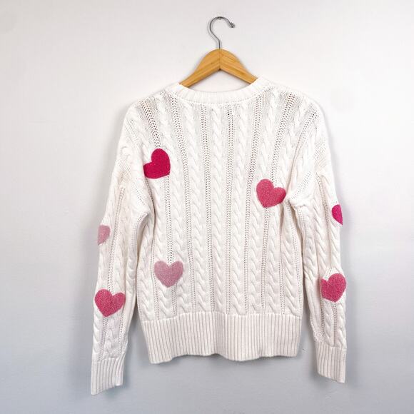 Beach Riot Callie Sweater Ivory Cable XS - Picture 7 of 7